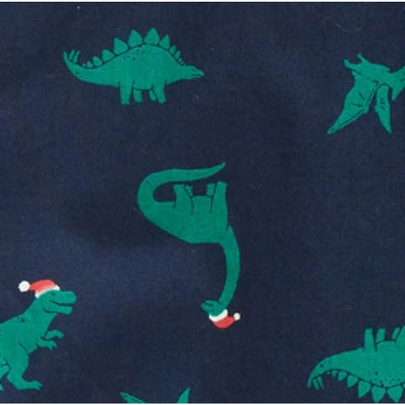 NWT TUCKER + TATE ~ 100% Cotton Kids' Peacoat Holiday Dinos Print Shirt Size 4 - Picture 6 of 6
